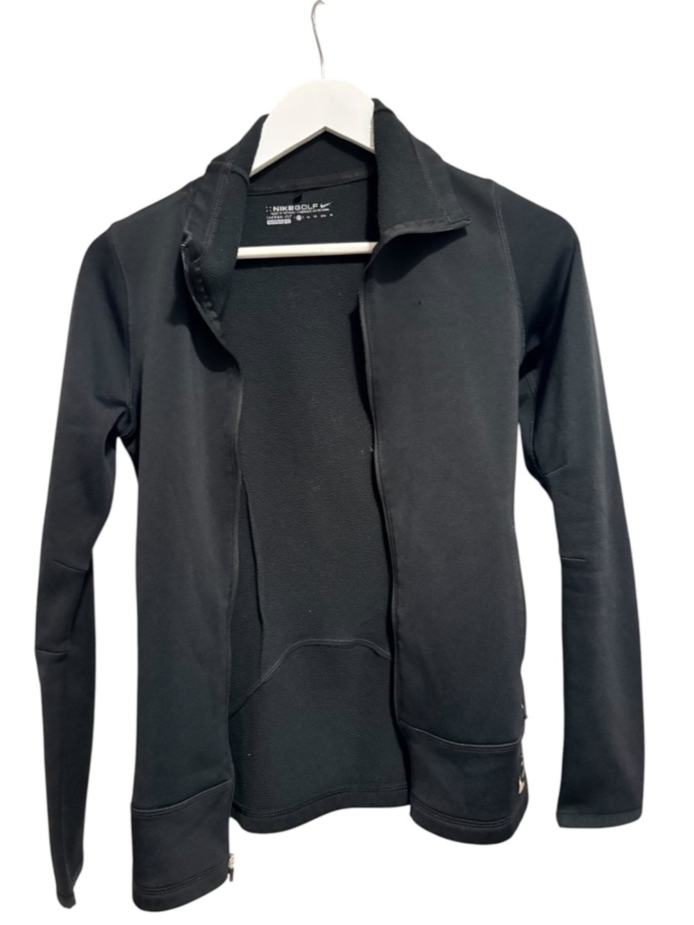 Nike Black Zip-Front Women's Performance Jacket